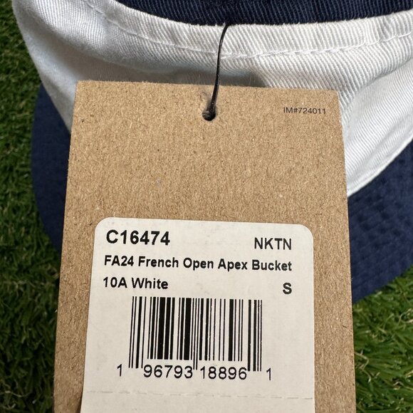 Nike Court Tennis FA24 French Open Apex Bucket Hat Unisex Size S C16474 RARE NEW - Picture 8 of 10